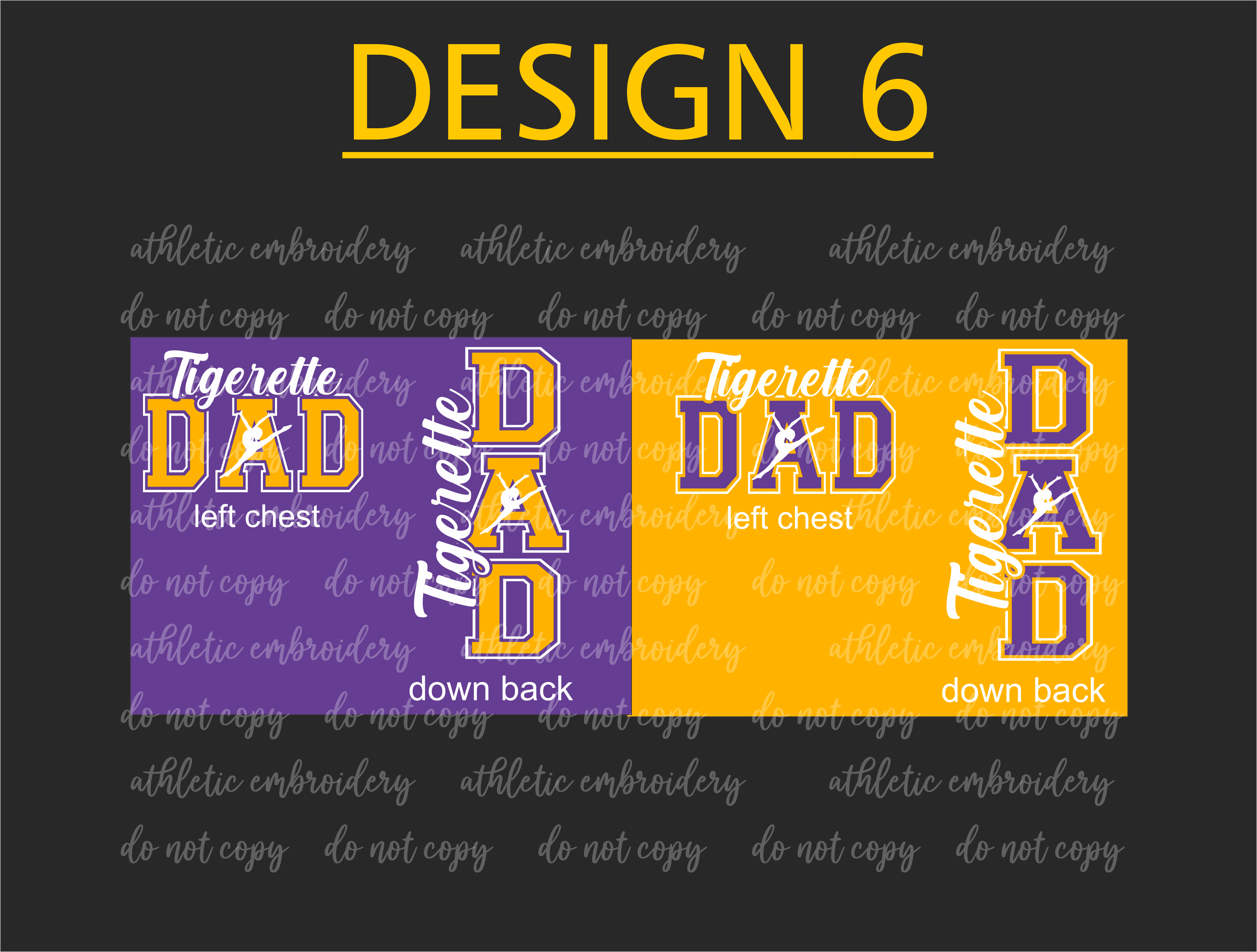 THS Tigerette Fan Gear - Design 6