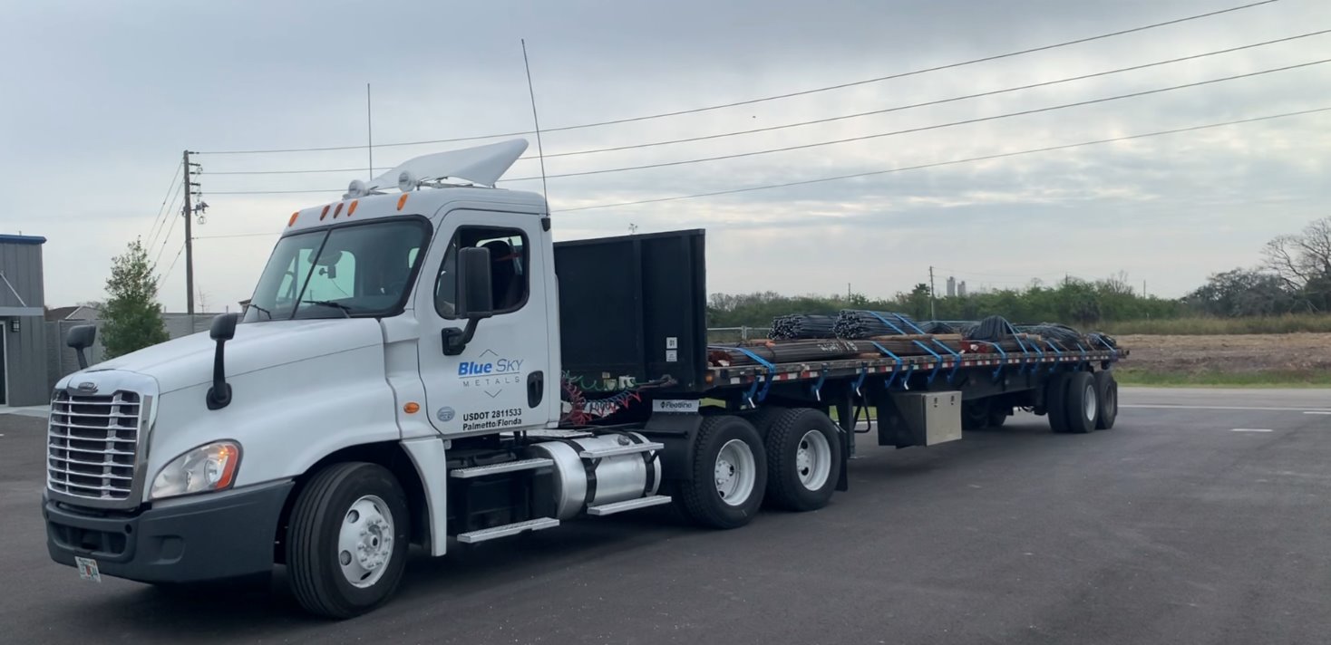 Blue Sky Metals Sarasota Florida Rebar Fabrication & Distribution