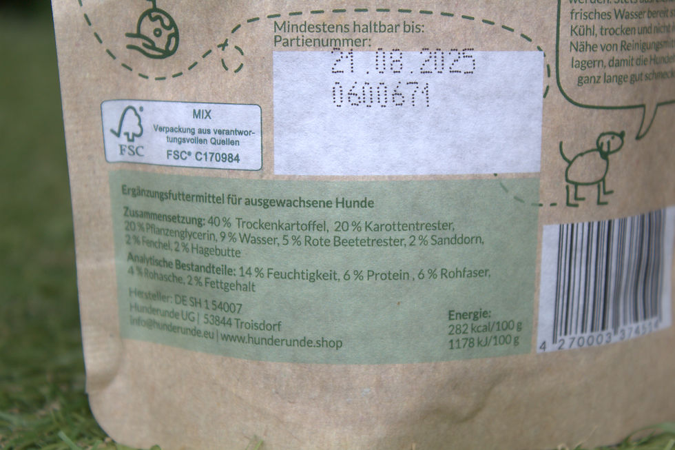 Miniaturbild: Hundehappen "Sportskanone", Inhaltsangabe