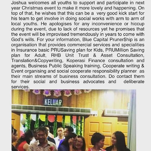 Our Chistmas event and we organized it with full of heart's content