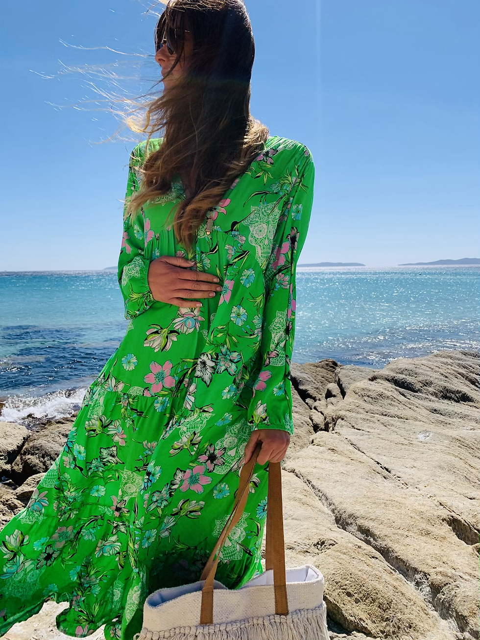 Miniature : Robe longue Banditas Pia  