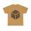 Thumbnail: "Never Look Back" 3D Cube Style Graphic T-Shirt – Move Forward in Bold Style!