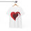 Thumbnail: Colorful Red Heart Graphic T-Shirt – Wear Your Heart with Style!