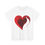 Thumbnail: Colorful Red Heart Graphic T-Shirt – Wear Your Heart with Style!