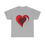 Thumbnail: Colorful Red Heart Graphic T-Shirt – Wear Your Heart with Style!
