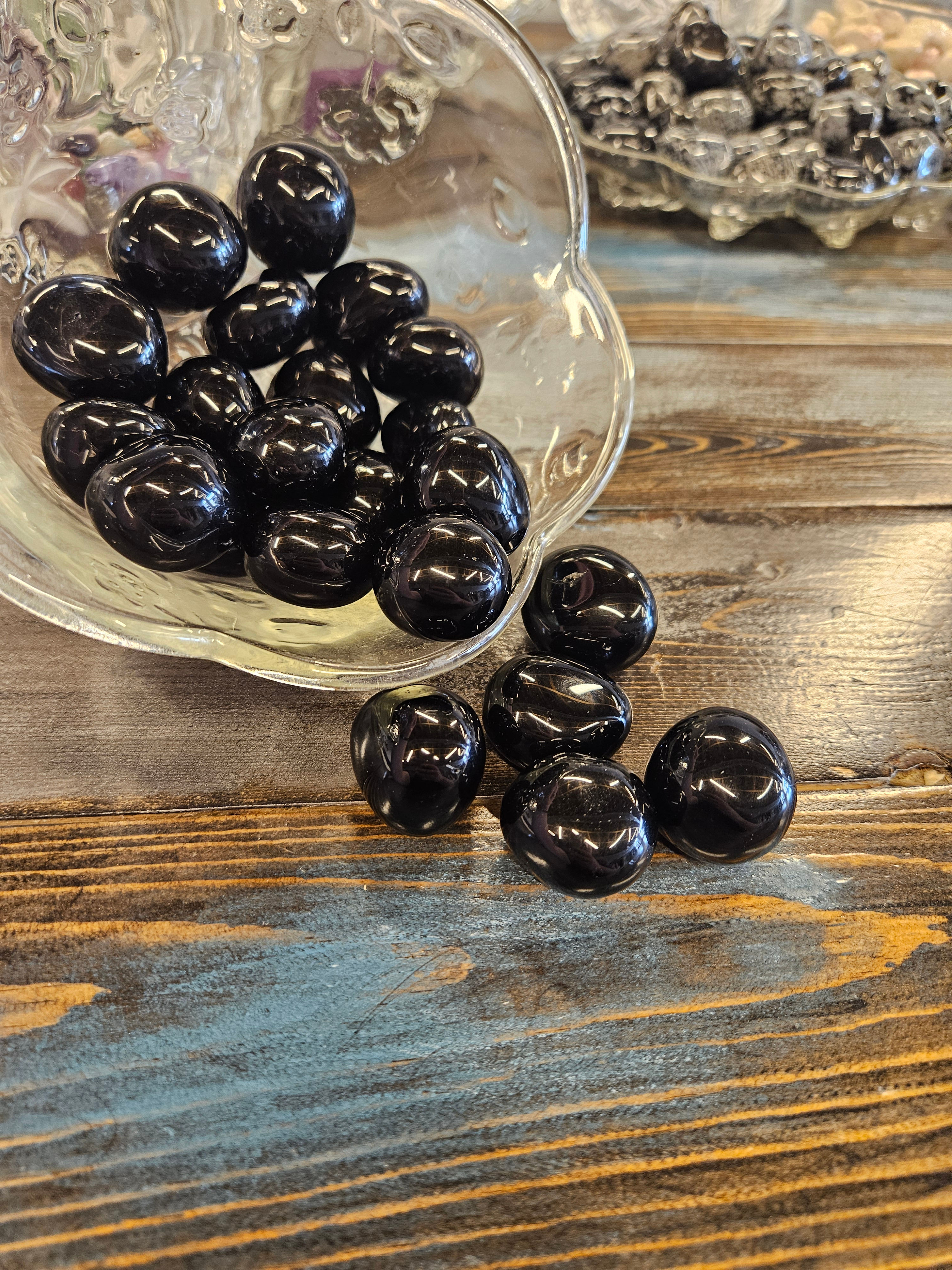 Black Obsidian Tumble