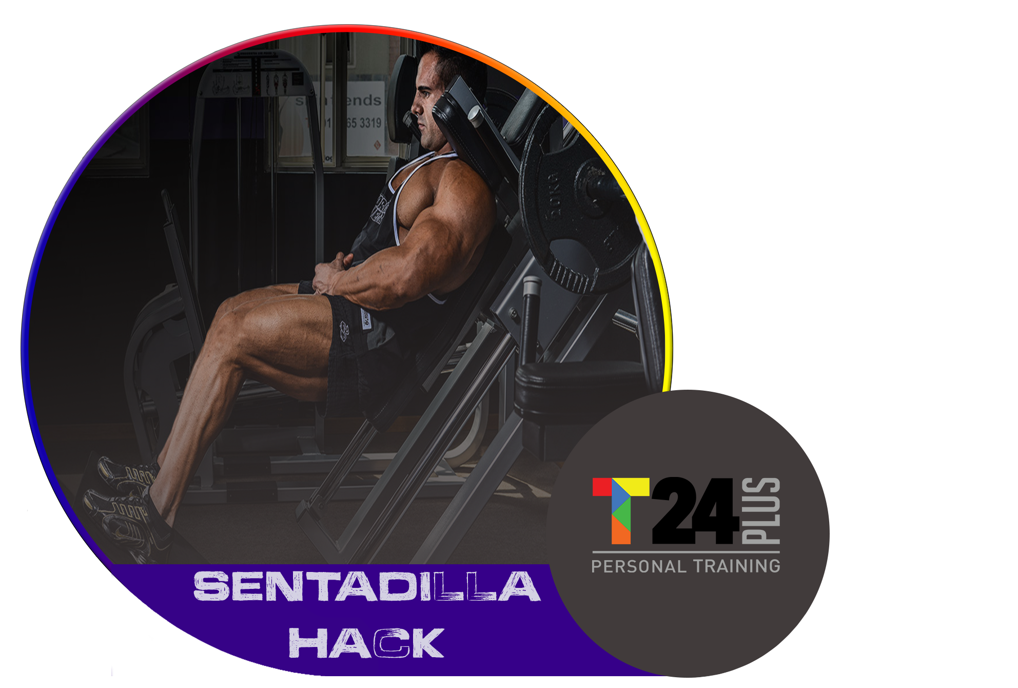 sentadilla hack invertida sin maquina