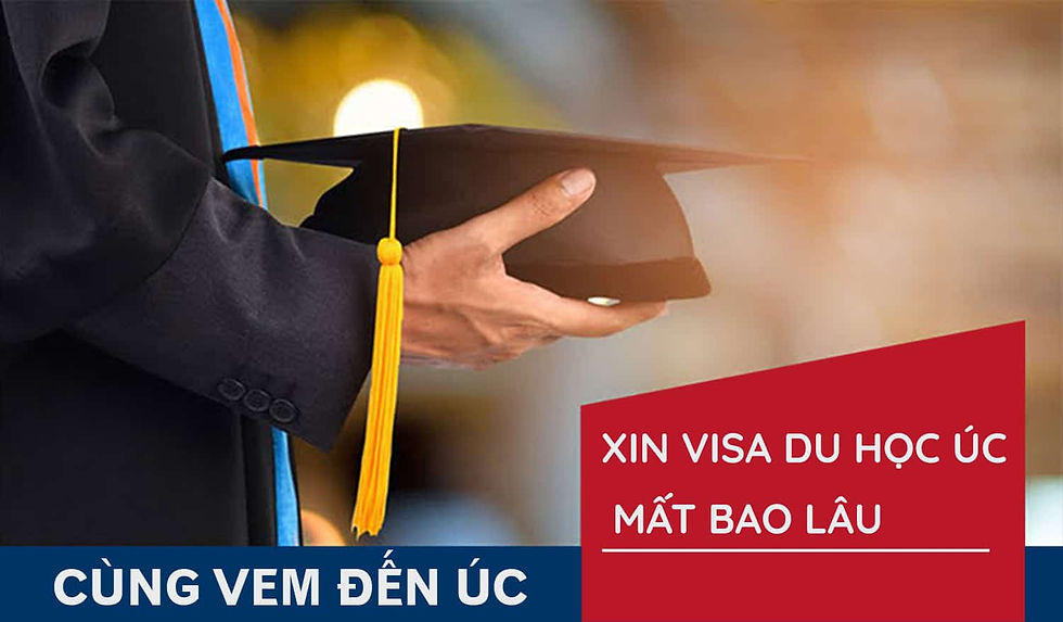 Xin visa du học Úc mất bao lâu