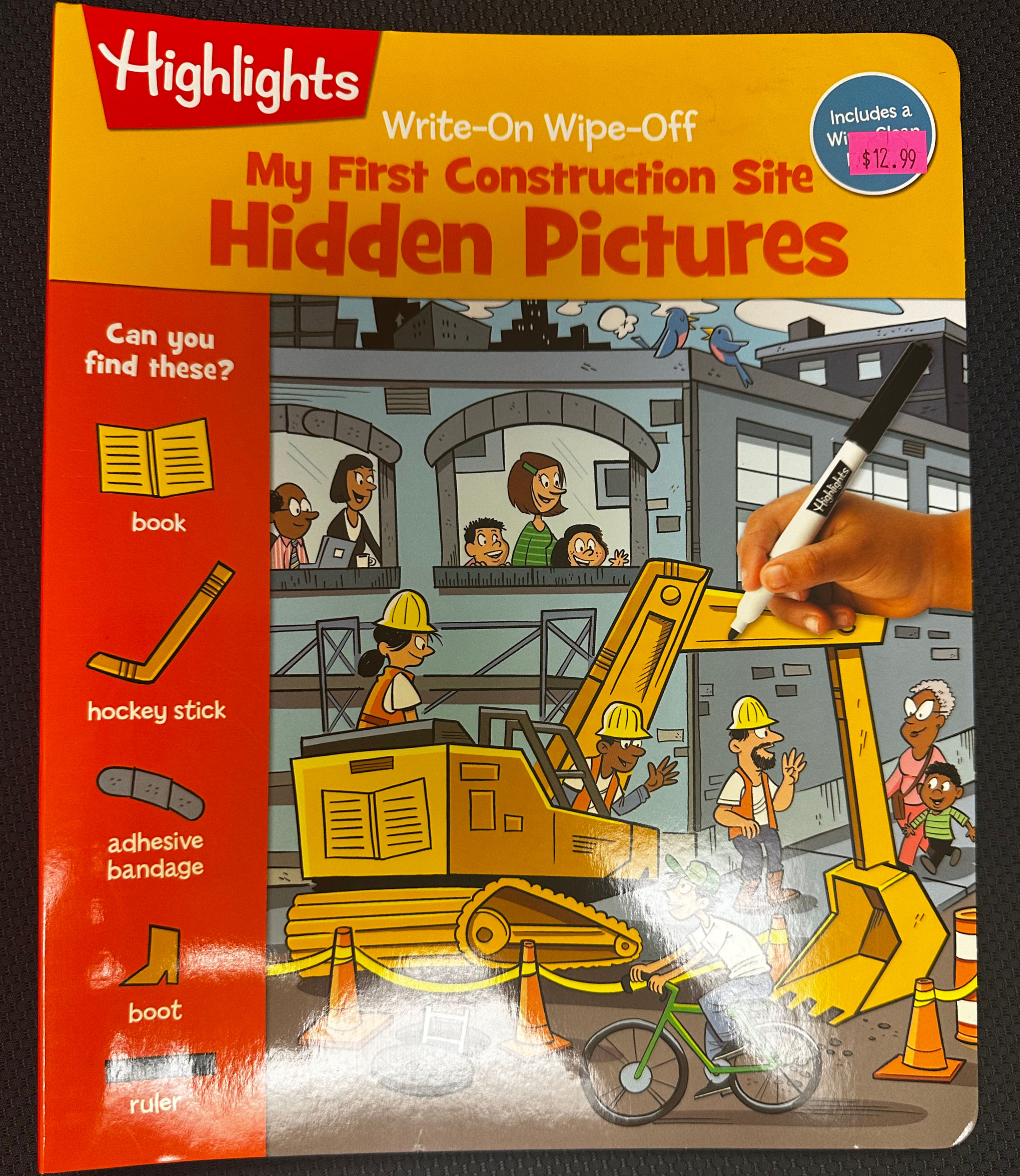Write-On Children's Activity Book