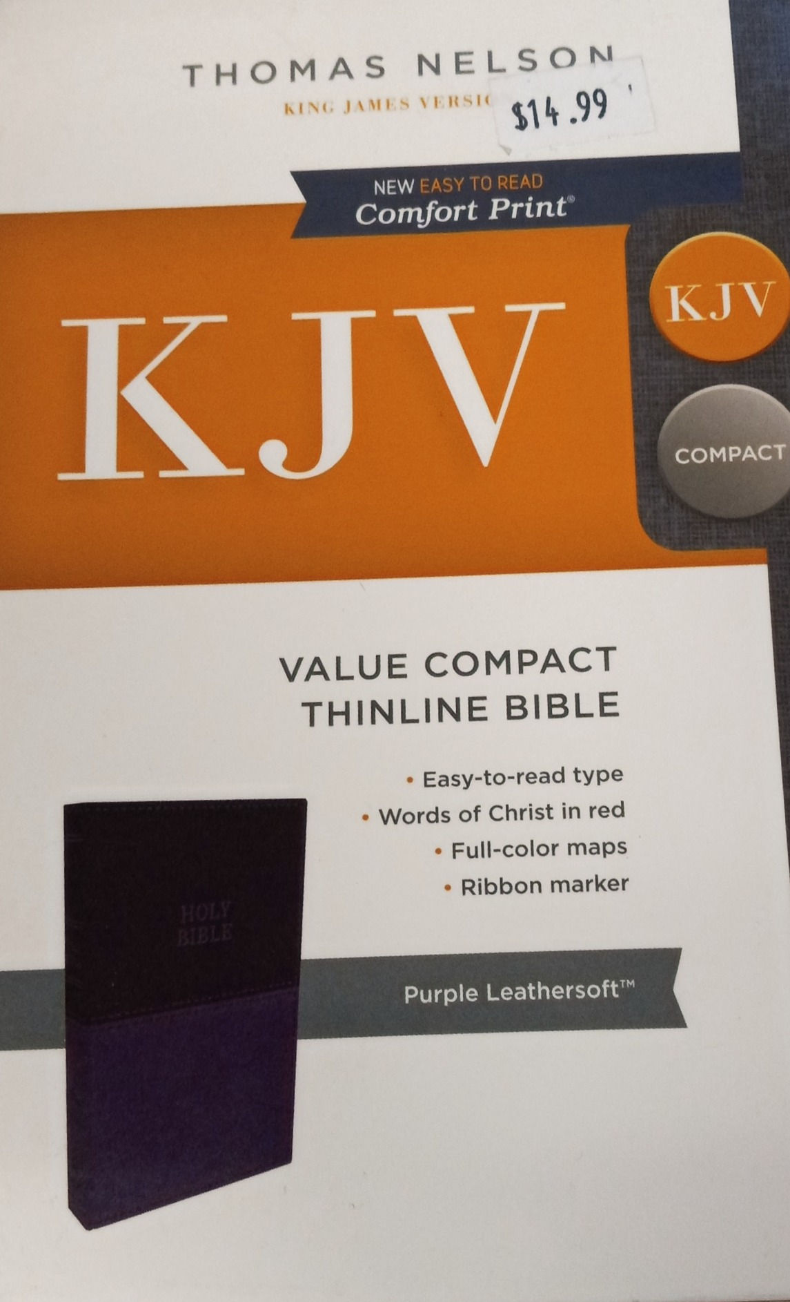 KJV Value Compact Thinline Bible