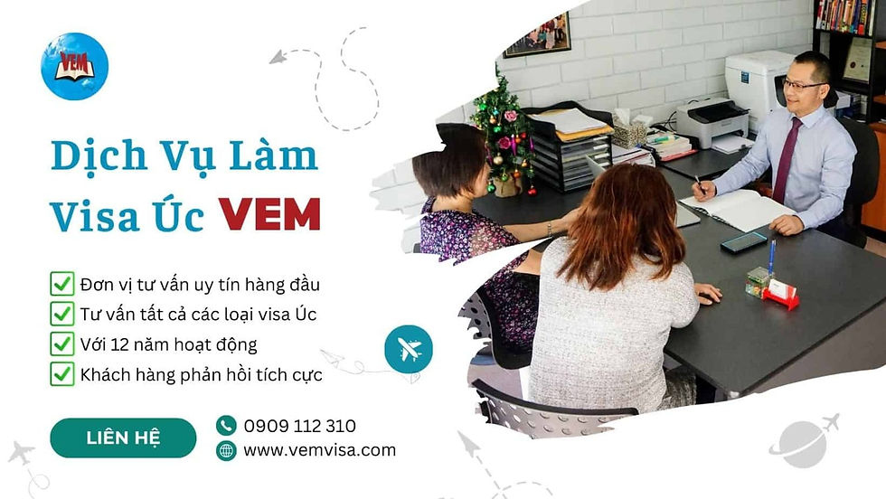 dịch vụ tư vấn làm visa Úc tại VEM