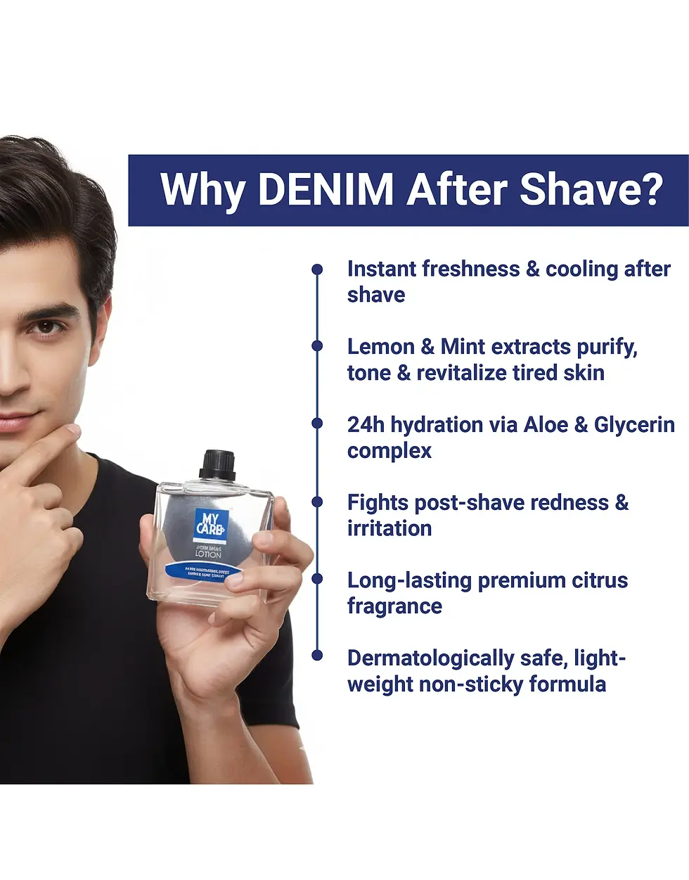 Thumbnail: MY CARE PLUS "LEMON & MINT" AFTER SHAVE LOTION