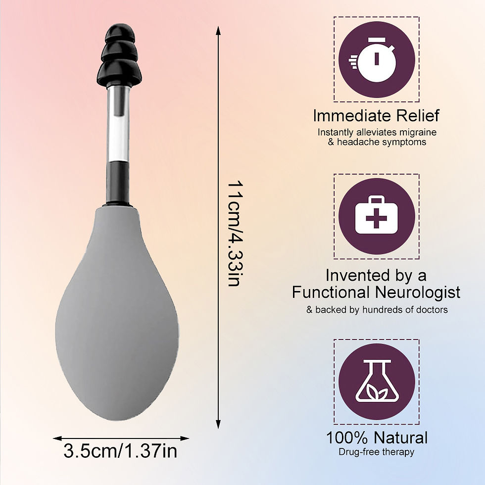 Thumbnail: Ear Pressure Tool Portable Ear Pressure Relief Suction Device Wih 3 Sizes Of Ear