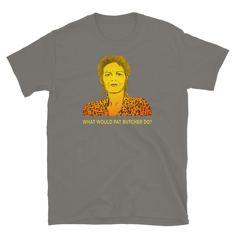 Thumbnail: Pat Butcher T-Shirt Front View