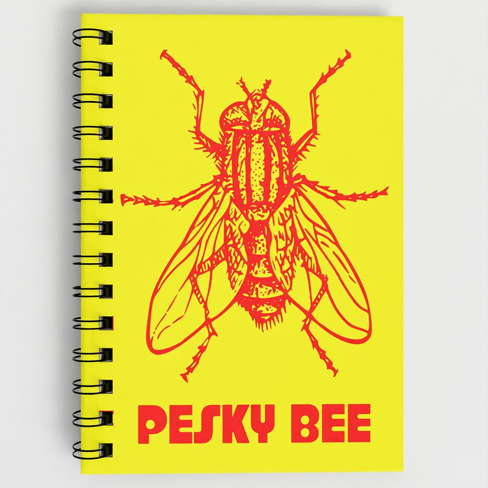 DHMIS Pesky Bee Tribute Spiral Note Book