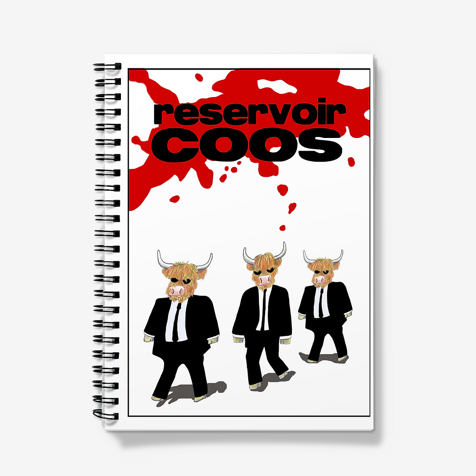 Reservoir Coos Spiral Note Book