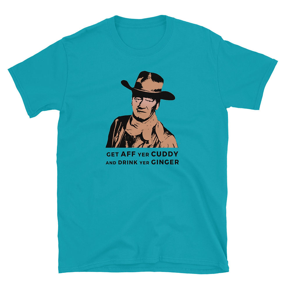 Thumbnail: Scottish John Wayne Unisex T-Shirt