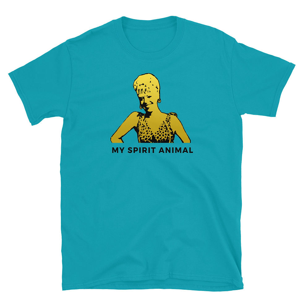 Tropical Blue Bet Lynch Spirit Animal Unisex T-Shirt