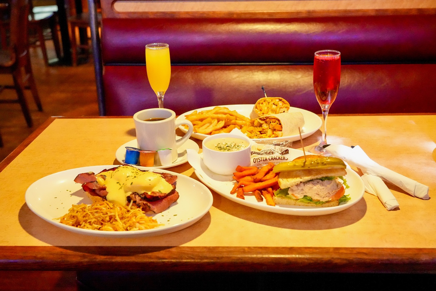 Arranged Food and Objects