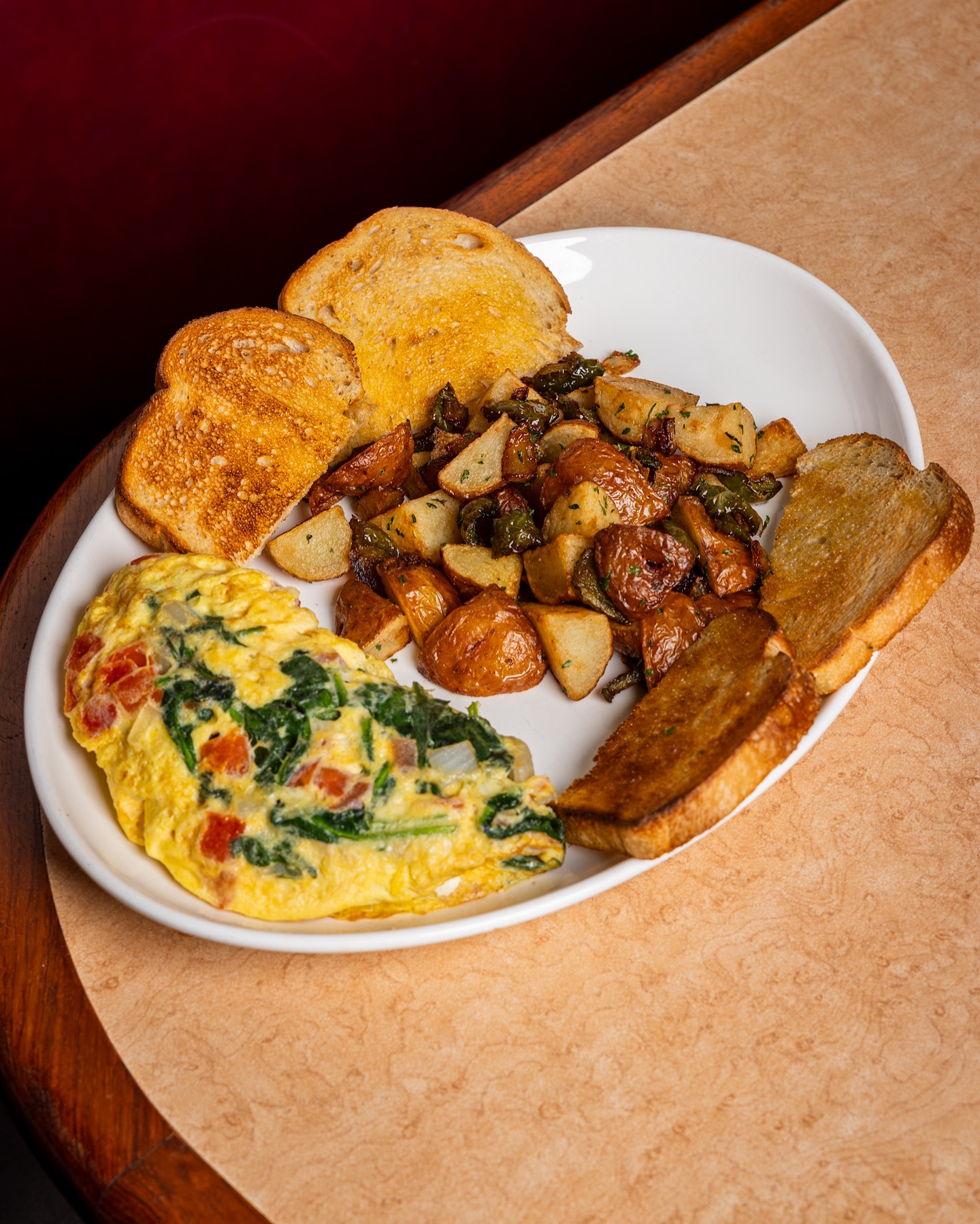 Arranged Food and Objects