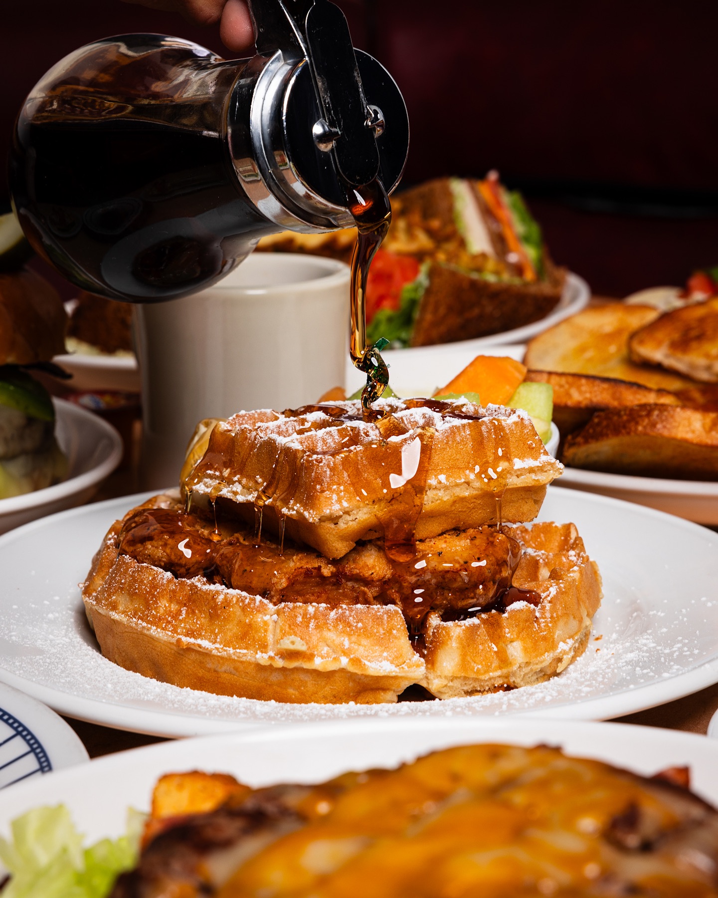 Arranged Food and Objects
