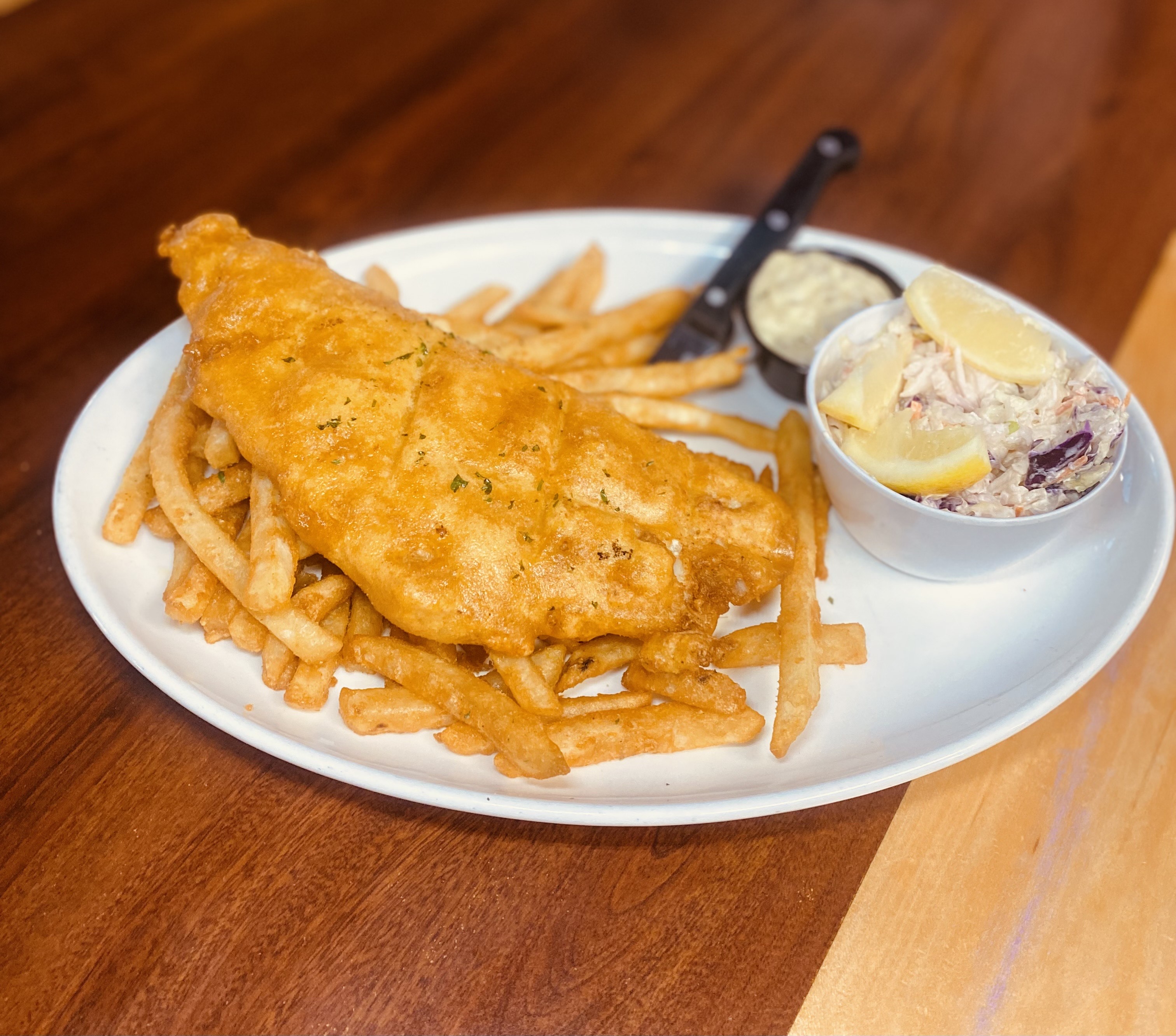 Atlantic Haddock Fish & Chips