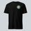 Thumbnail: Front view of Innovative Shark Unisex T-Shirt in the colour Black