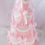 Thumbnail: Pink Four Tier Lambeth Forever Cake w/ Pink Chiffon Bows