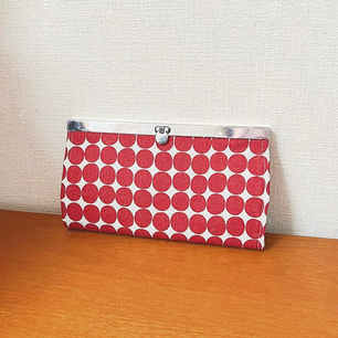 文鎮口金がま口長財布