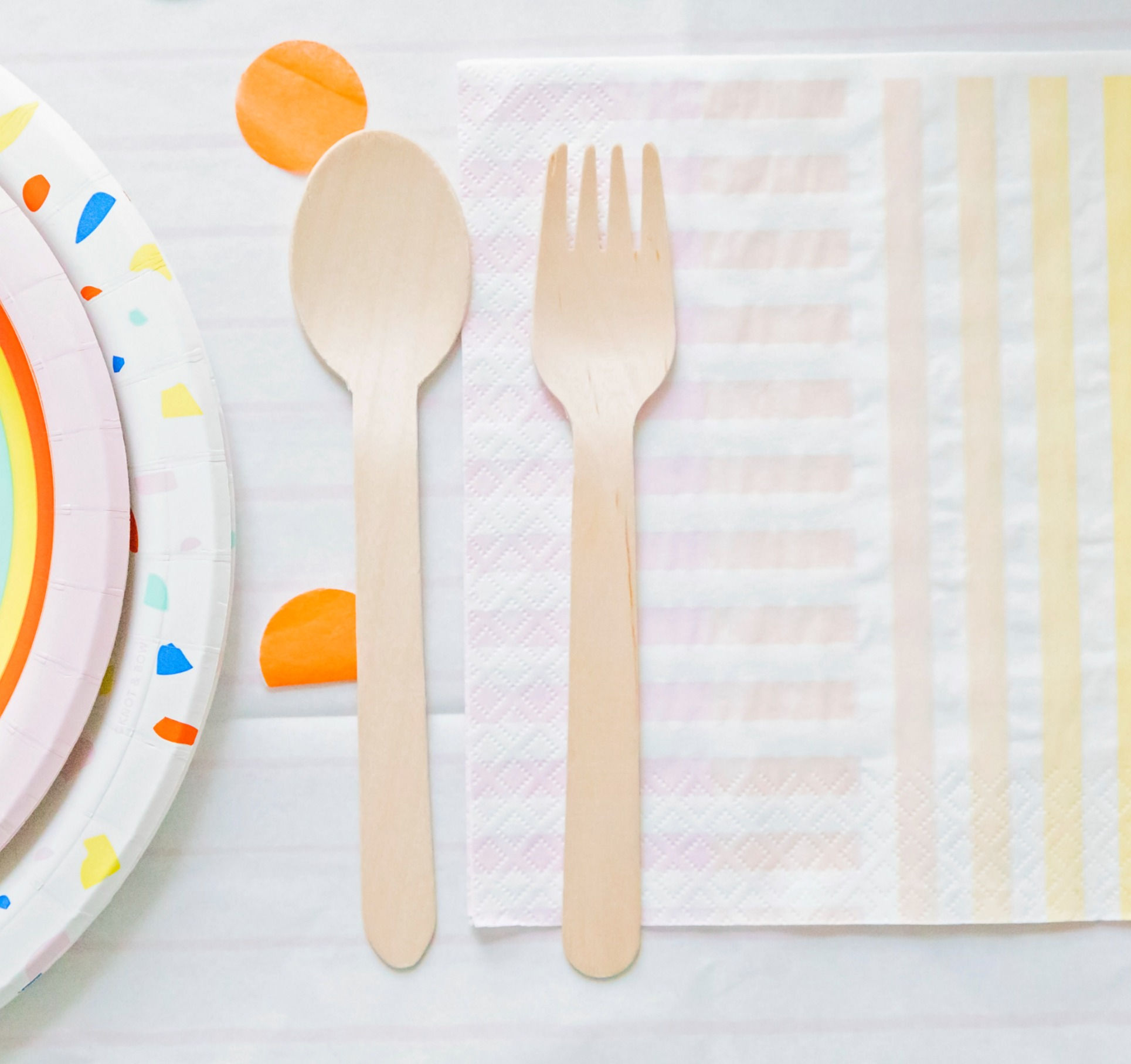 Birchwood Fork and Spoon Set (10 forks/10 spoons)