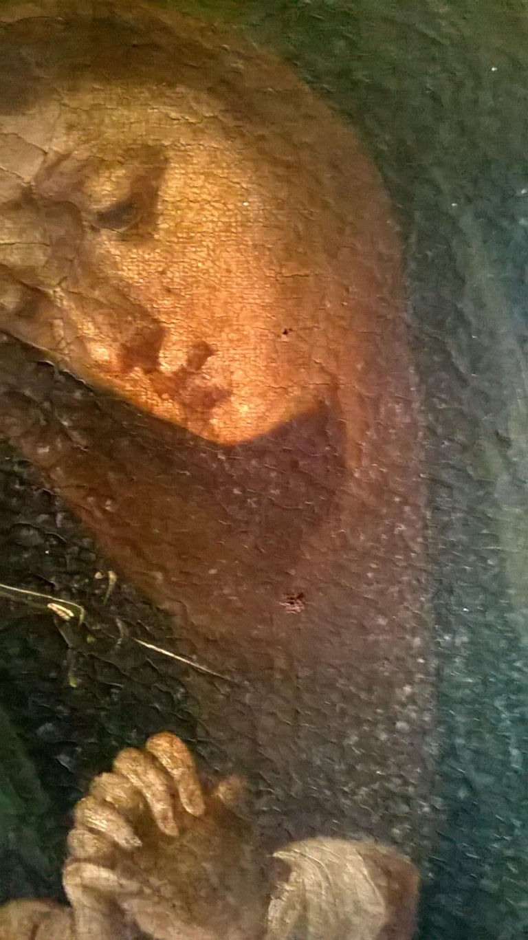 Miniatura: Oil on Canvas "Madonna" 18 century to be restored, originally from Croazia, 1700