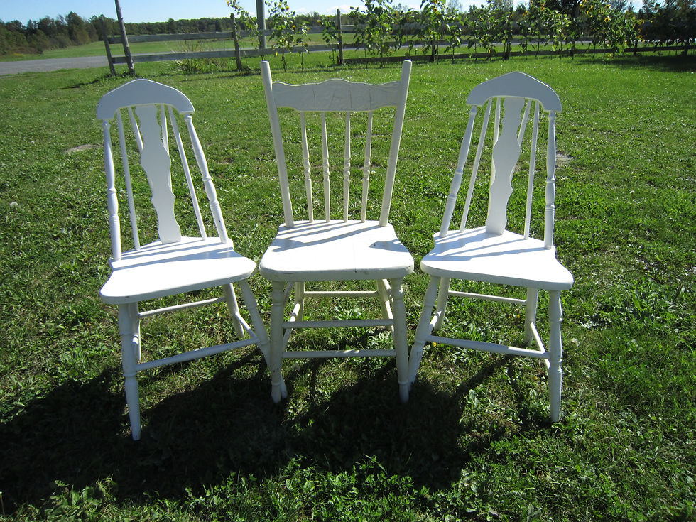 White Chairs