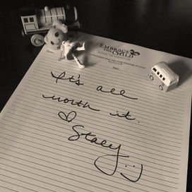 Dr. Stacy Sue Rosello, OTR/L emphasizes the small extraordinary ways an occupational therapist connects with families, a community and even including authentic self-doubt.