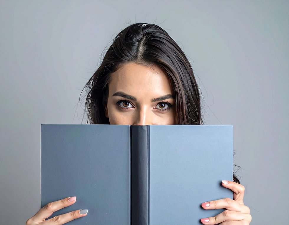 Ellen Michaels Template - Reading book about section image