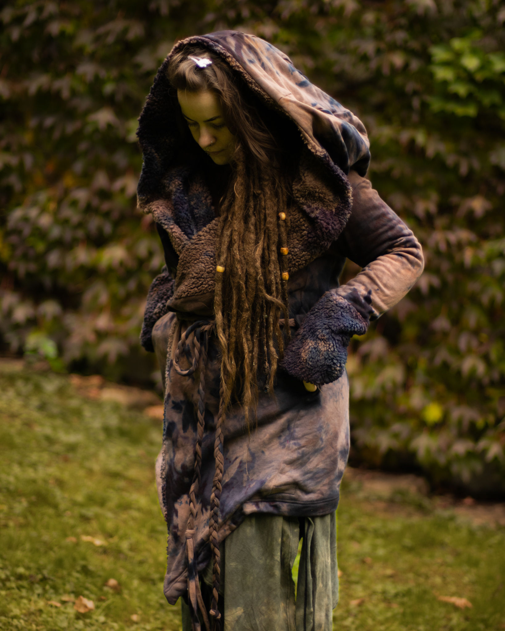 The Varis Cardigan -She flies with the leaves- UNISIZE