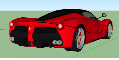 Comparaciones Papercraft Laferrari