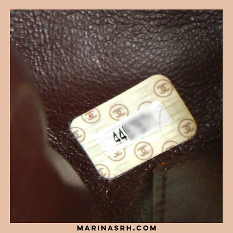 chanel marquage à chaud 1996 1997