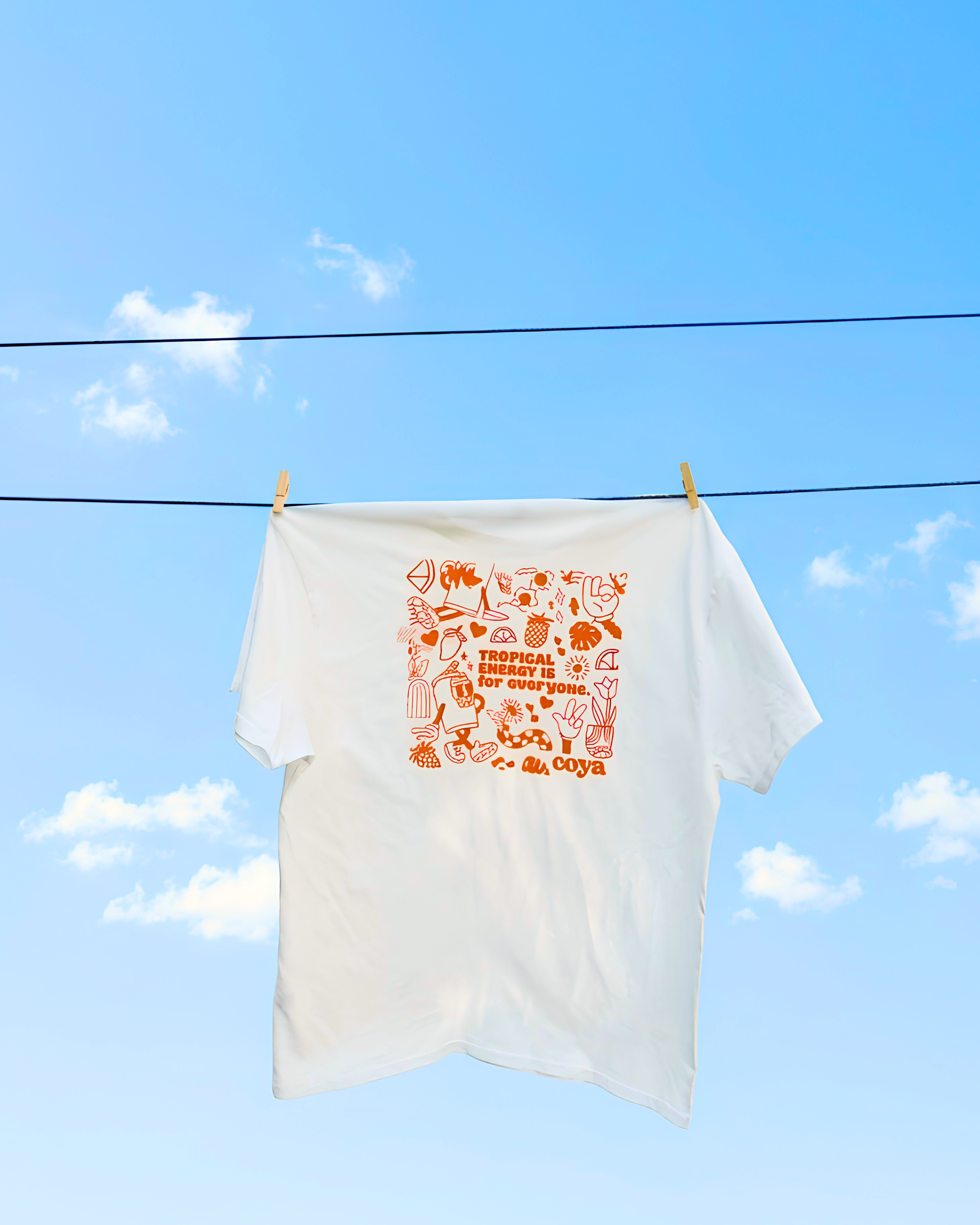 T-Shirt OOYA énergie tropicale