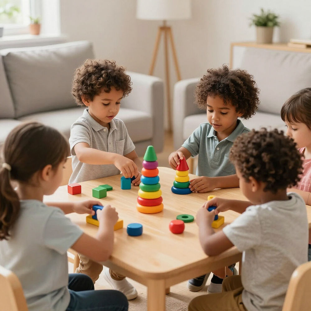 Children playing at Jessie's Little Explorers Family Daycare