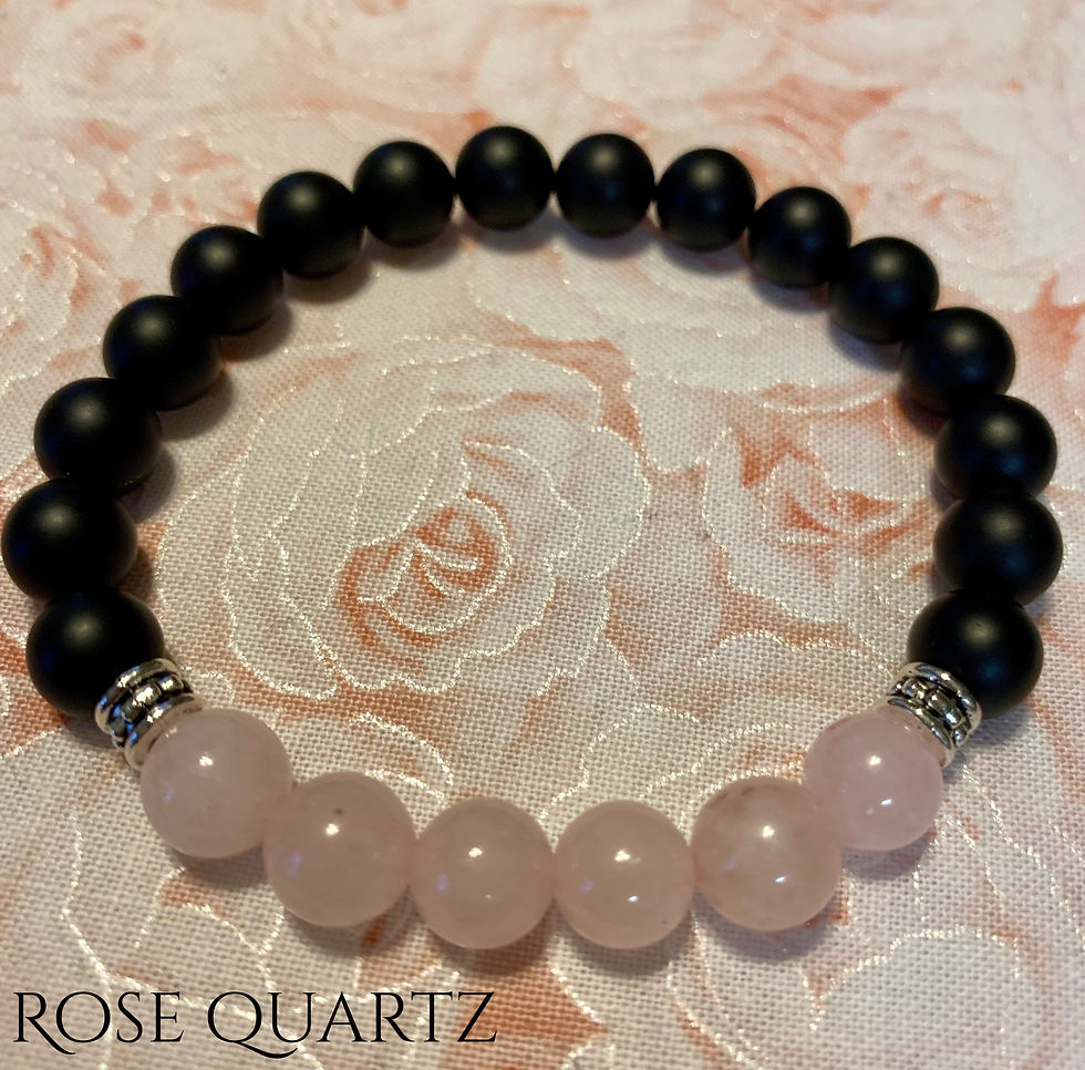 Thumbnail: Crystal Gemstone Stretch Bracelet