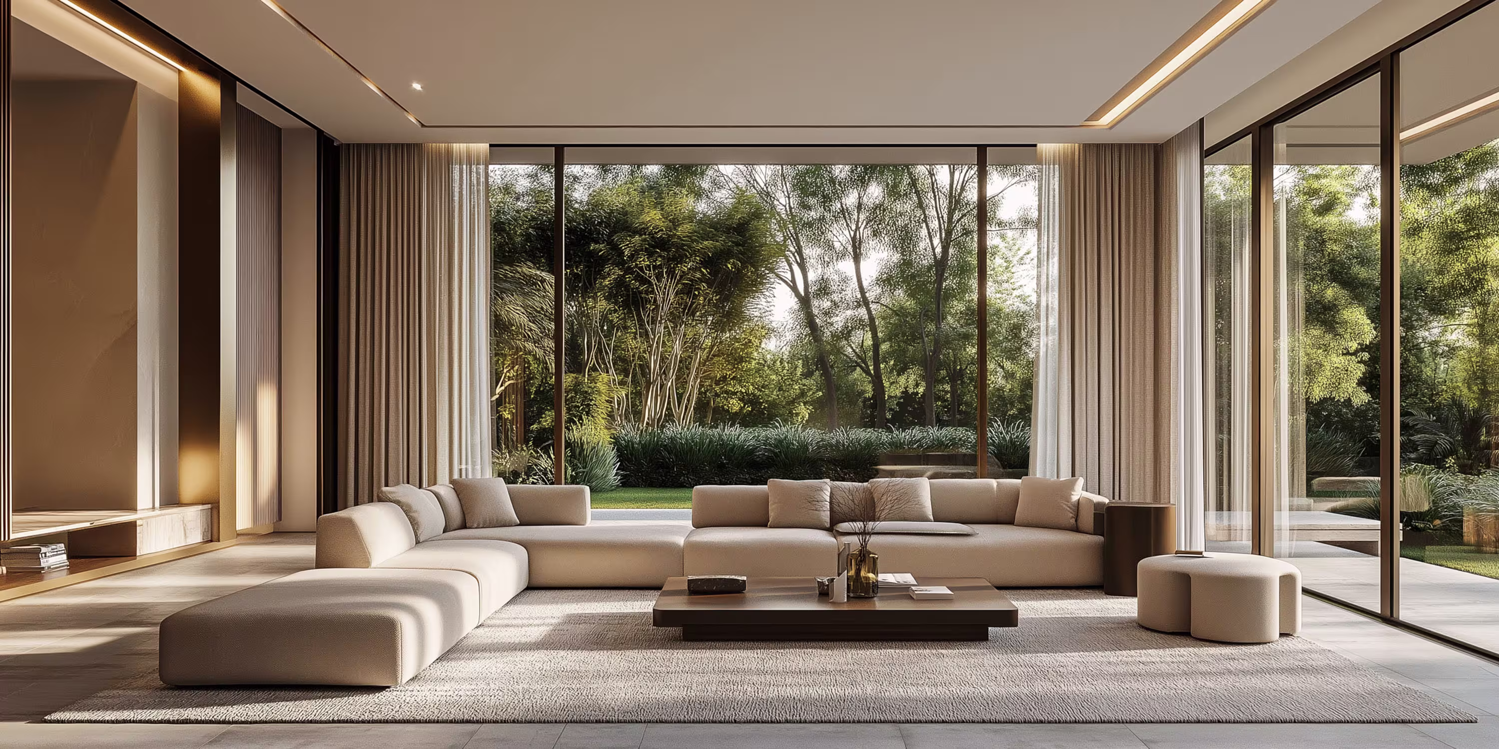 render interno di appartamento moderno luxury