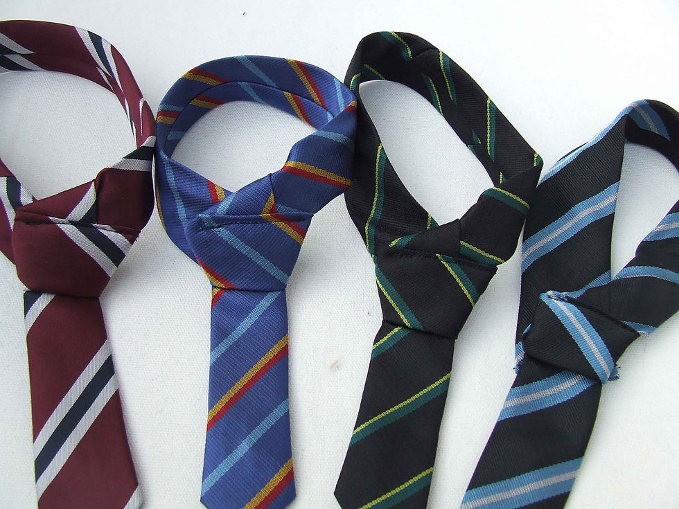 Thumbnail: My School Bear Tie, All school colours available