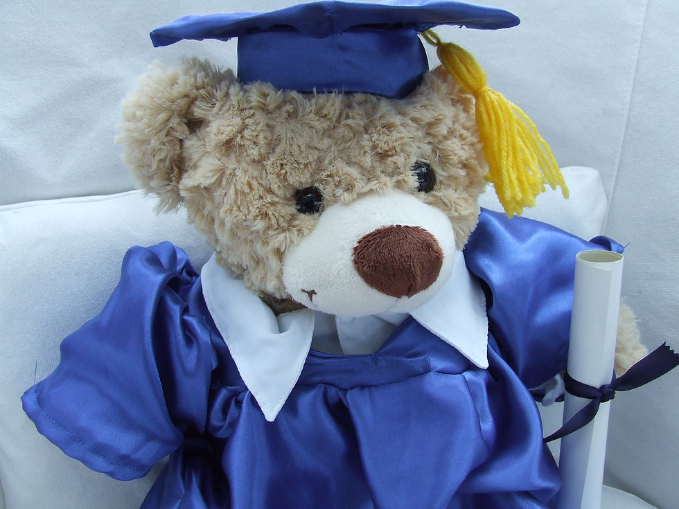 Thumbnail: GRADUATION BEAR GOLD