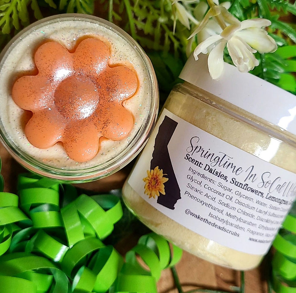 Springtime in SoCal Whipped Scrub
