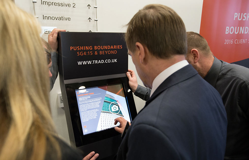 TRAD seminar touchscreens