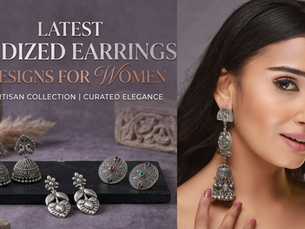 Oxidized Earrings Designs for Women