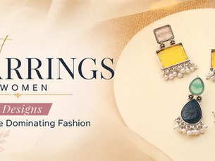 Earrings design for women