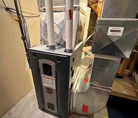 HVAC system installation done by P & P HVAC.