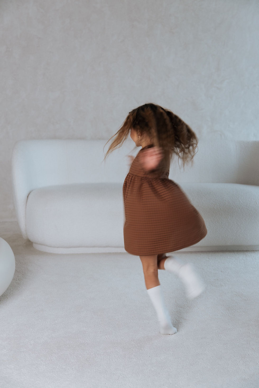 Прев'ю: Сукня для дівчинки - Mulan caramel