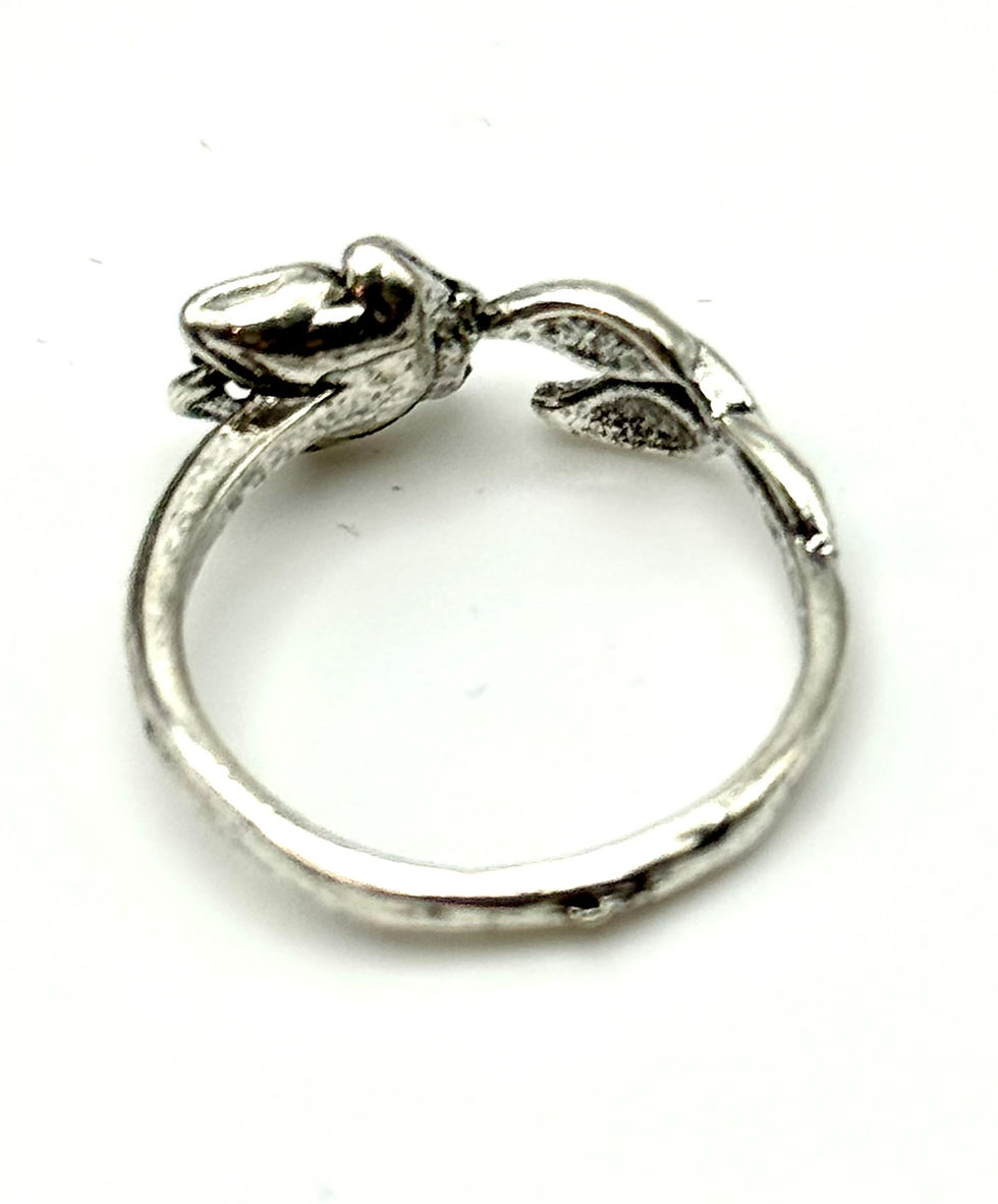 Thumbnail: Silver, Ring, Adjustable, Rings